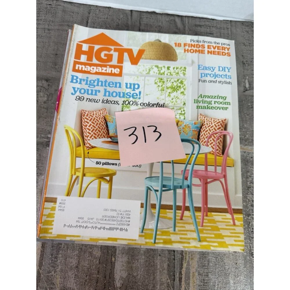 HGTV Magazine 9 Issues  Bundle 2025 #313 - Picture 11 of 11